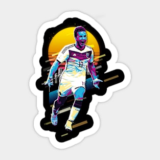 Mario Gotze football player Sticker